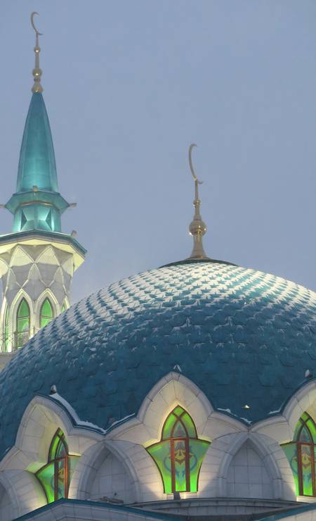 A mesquita de Kazan, na Russia Foto: Juarez Becoza / Juarez Becoza