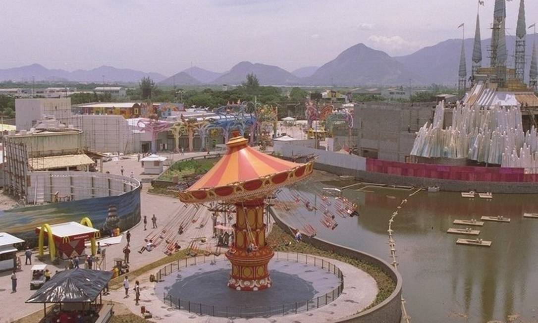 Visão do Parque Encantado em 1998 - Foto: Carlos Ivan / Agência O Globo/Arquivo