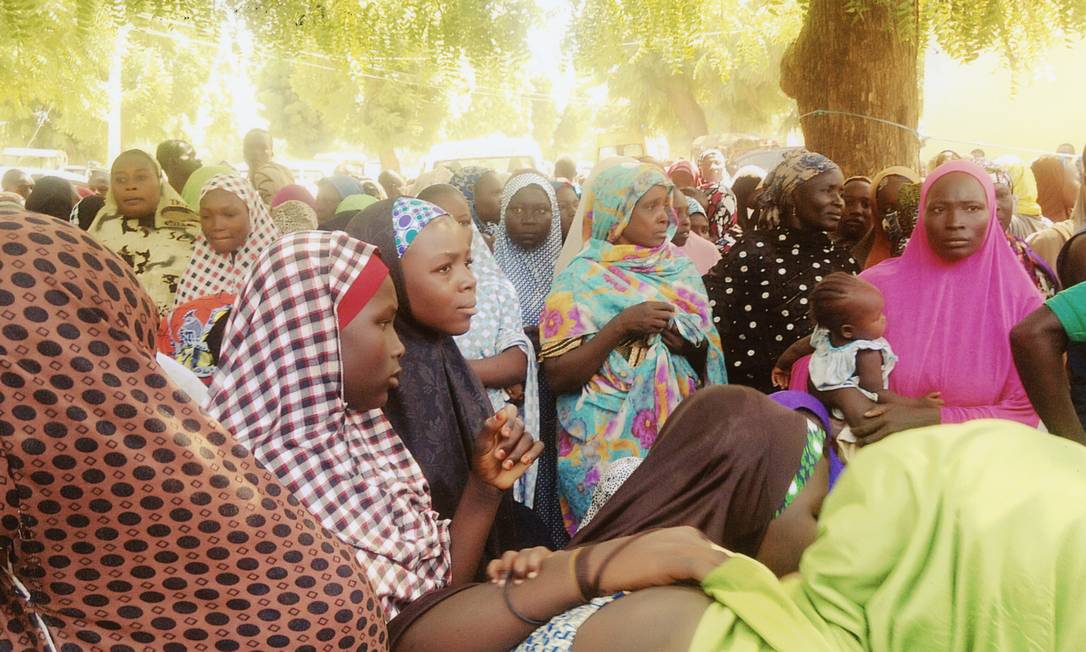 NIGERIA / MAIDUGURI 14/00023
Deslocados pela violência do Boko Haram recebem ajuda de emergência na Nigéria Foto: Unknown / Aid to the Church in Need