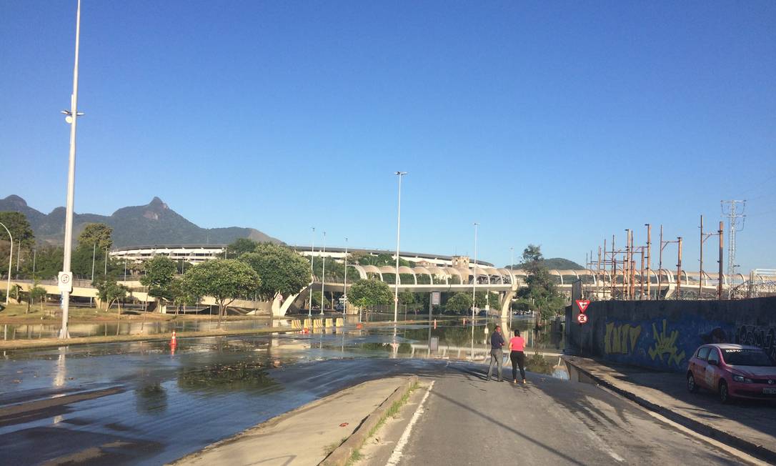 Vista dos Sistemas de Abastecimento Paciência e Paivas.