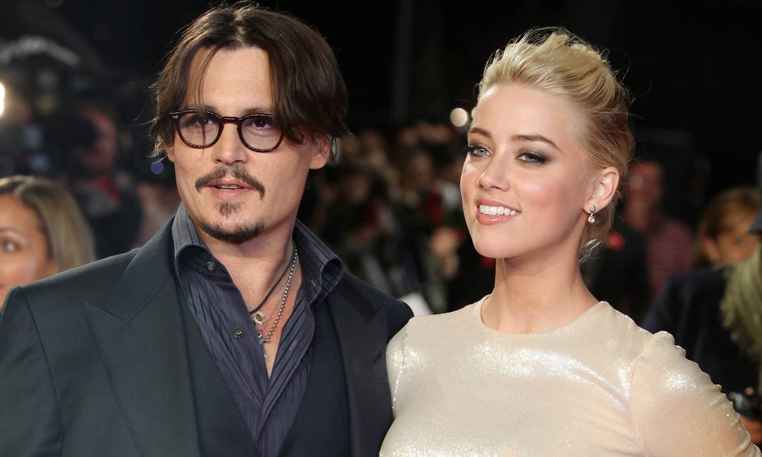 Johnny Depp e Amber Heard: troca de acusações continua Foto: Joel Ryan / AP