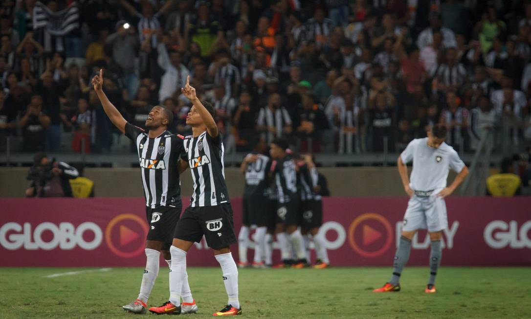 Botafogo perde para o Atlético-MG por 5 a 3 no Mineirão - Jornal O Globo