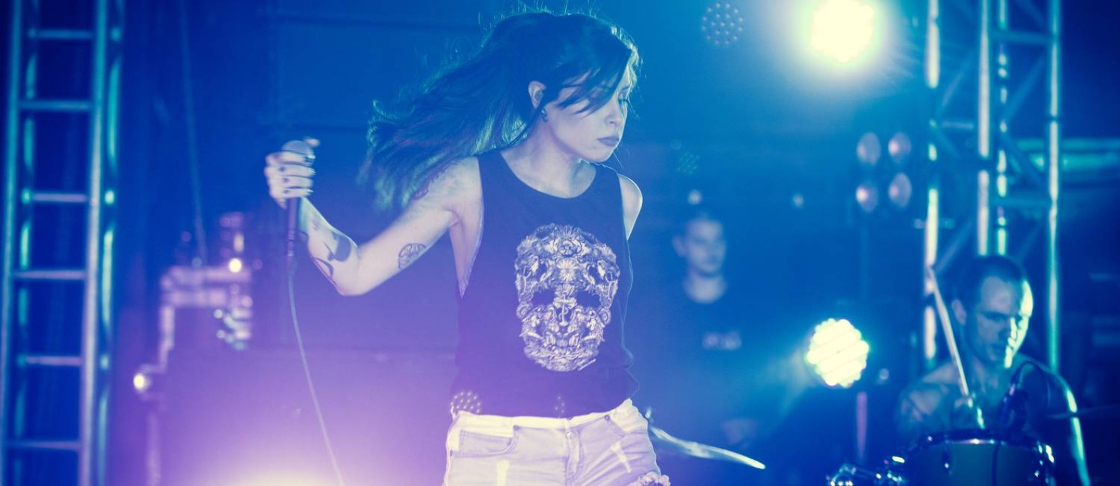 A cantora e compositora Pitty durante show da turnê 'SETEVIDAS' Foto: Otavio Sousa / Divulgação
