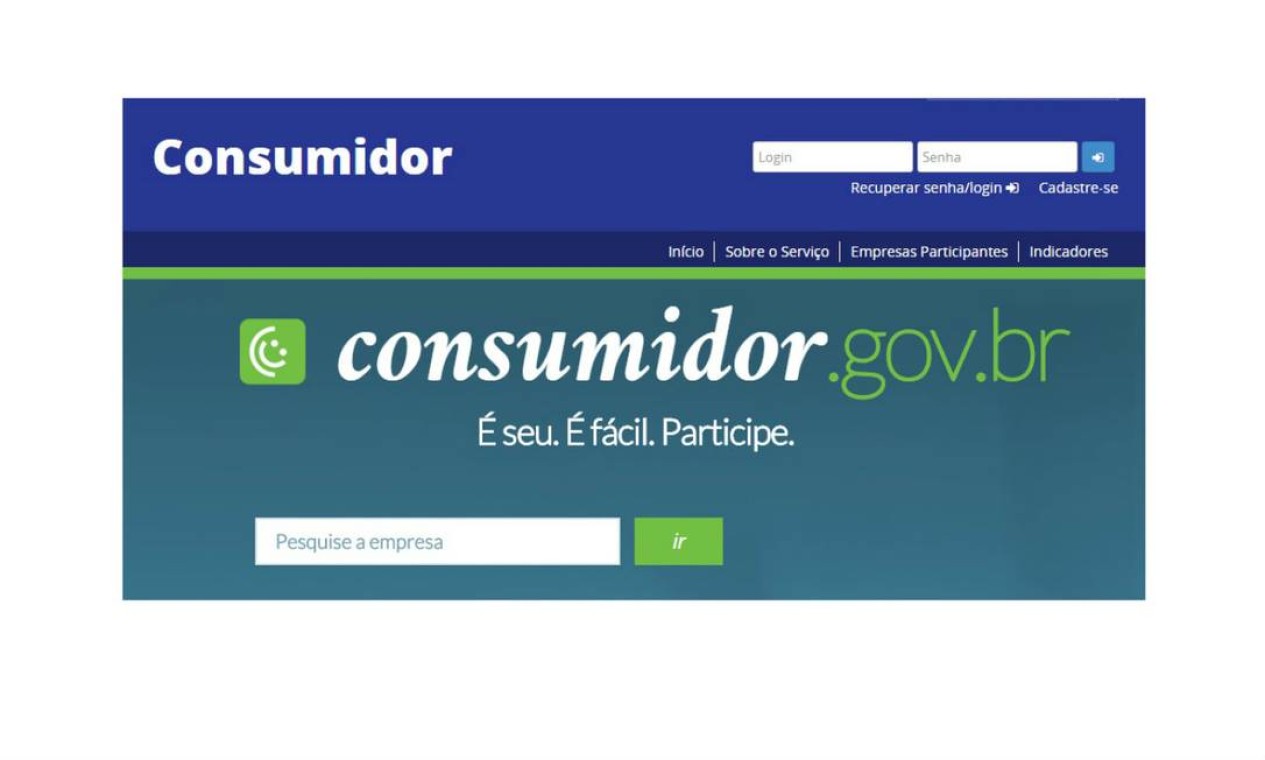 Consumidor.gov completa dois anos com 80% das reclamações resolvidas -  Jornal O Globo
