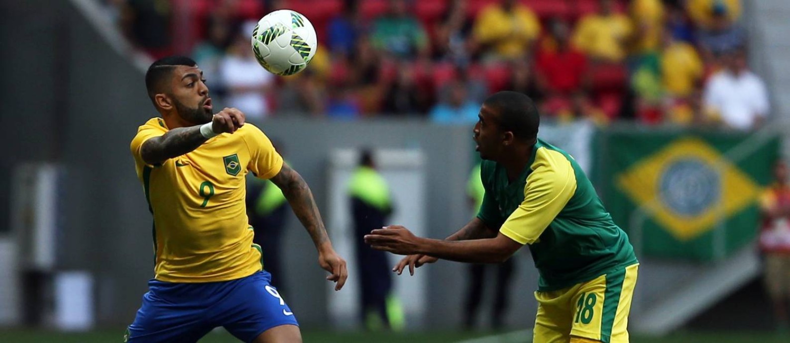 Hoje tem partida da Seleção Masculina de Futebol, que estreia nos