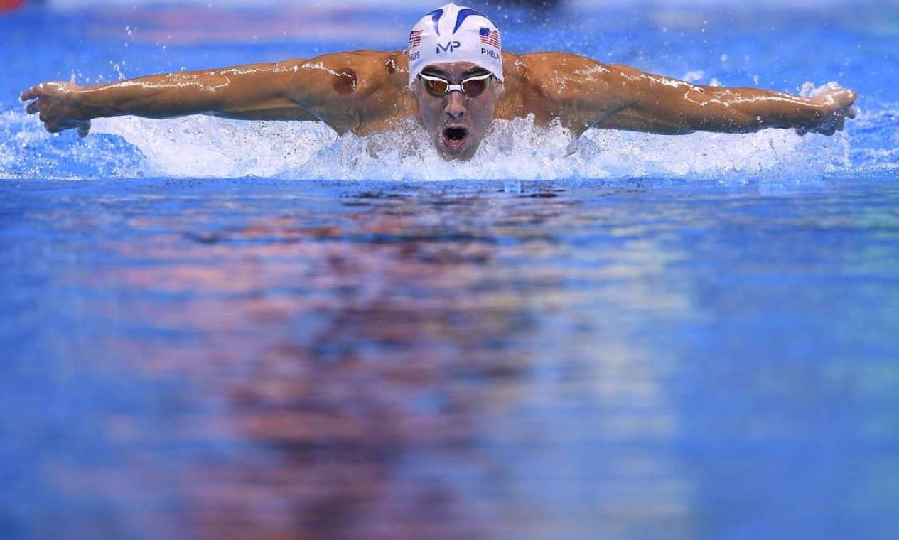 Essa é a última Olimpíada de Michael Phelps Foto: GABRIEL BOUYS / AFP