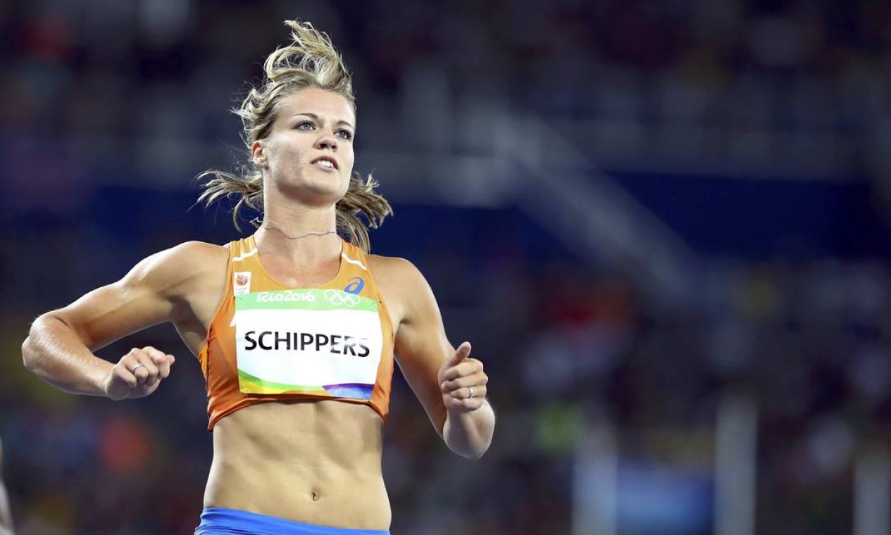 A beleza, e competência, da atleta holandesa Foto: LUCY NICHOLSON / REUTERS