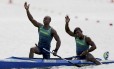 Isaquias Queiroz e Erlon de Souza conquistaram a prata na final dos 1.000m da canoa dupla