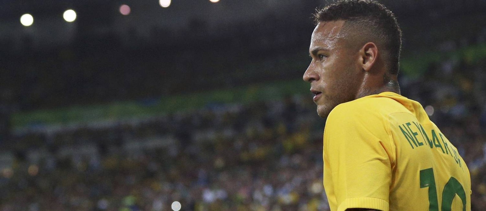 Neymar no Maracanã: Brasil x Alemanha em final dramática Foto: BRUNO KELLY / REUTERS
