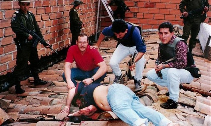 Pablo Escobar morto Foto: Reprodução