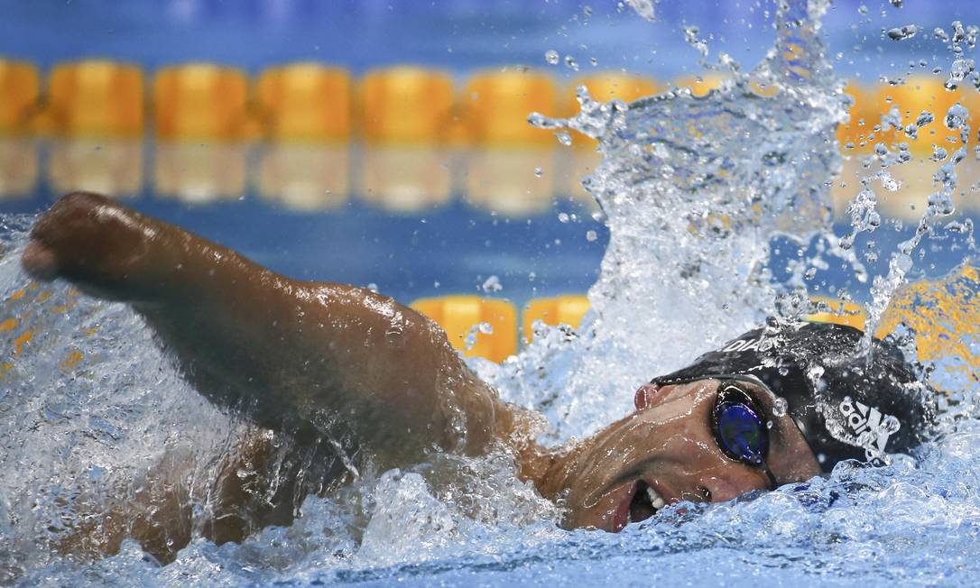 Daniel Dias conquistou o ouro nos 200m livre Foto: SERGIO MORAES / REUTERS