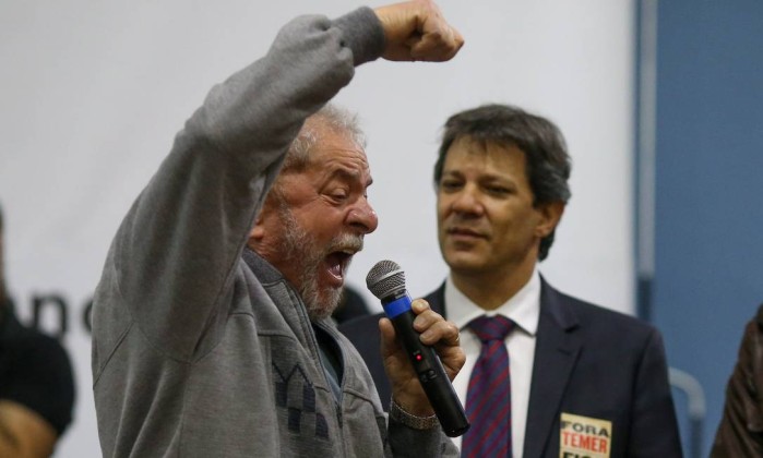 Resultado de imagem para haddad e lula