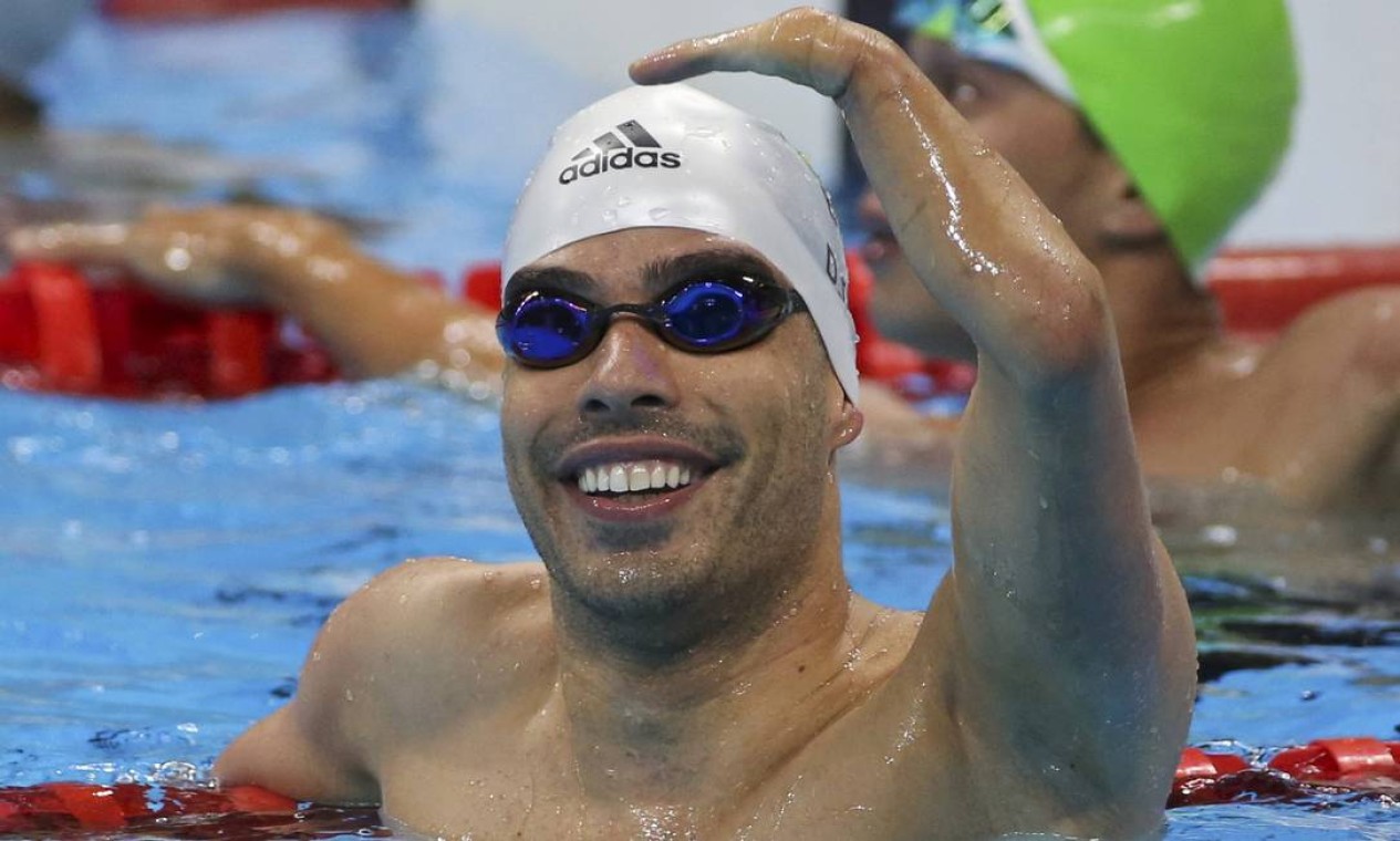 Brasil foi bronze no 4x100m medley e Daniel bateu o recorde de medalhas Foto: SERGIO MORAES / REUTERS