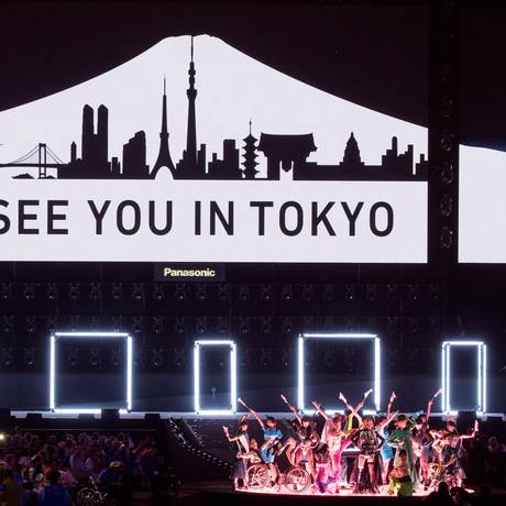 'Te vejo em Tóquio', a mensagem para 2020, próximos Jogos Paralímpicos Foto: Simon Bruty for OIS/IOC / Agência O Globo