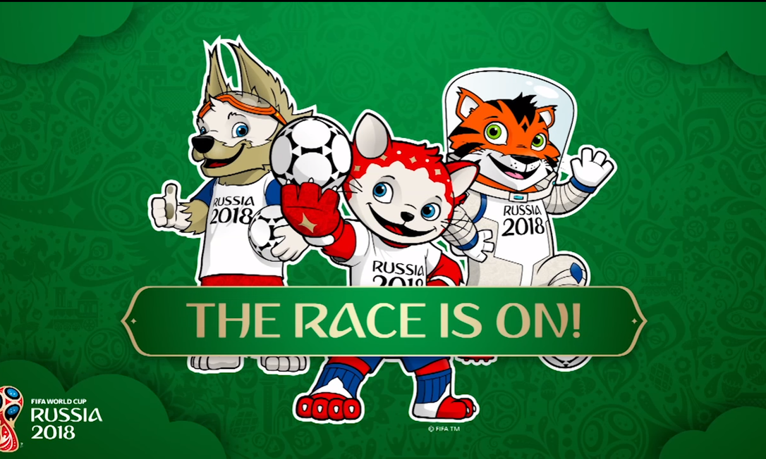Resultado de imagem para mascote da copa 2018 PNG