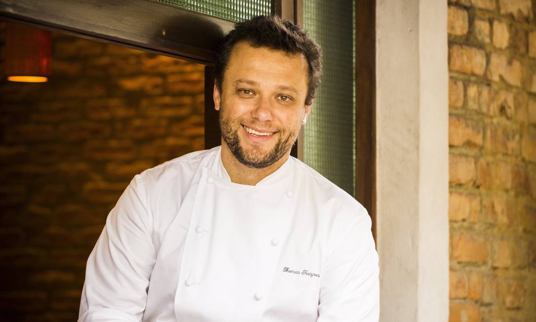 Thomas Troisgros é a quarta geração de chefs da família - Jornal O Globo