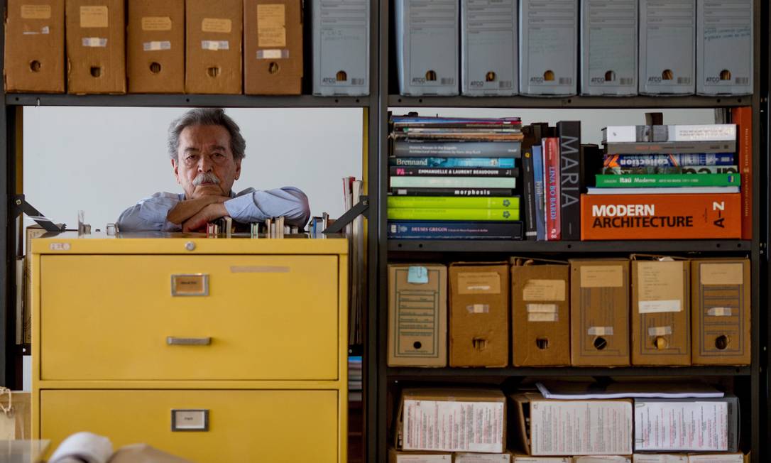 Arquiteto Paulo Mendes da Rocha completa 80 anos como um dos maiores nomes do setor Foto: Pedro Kirilos