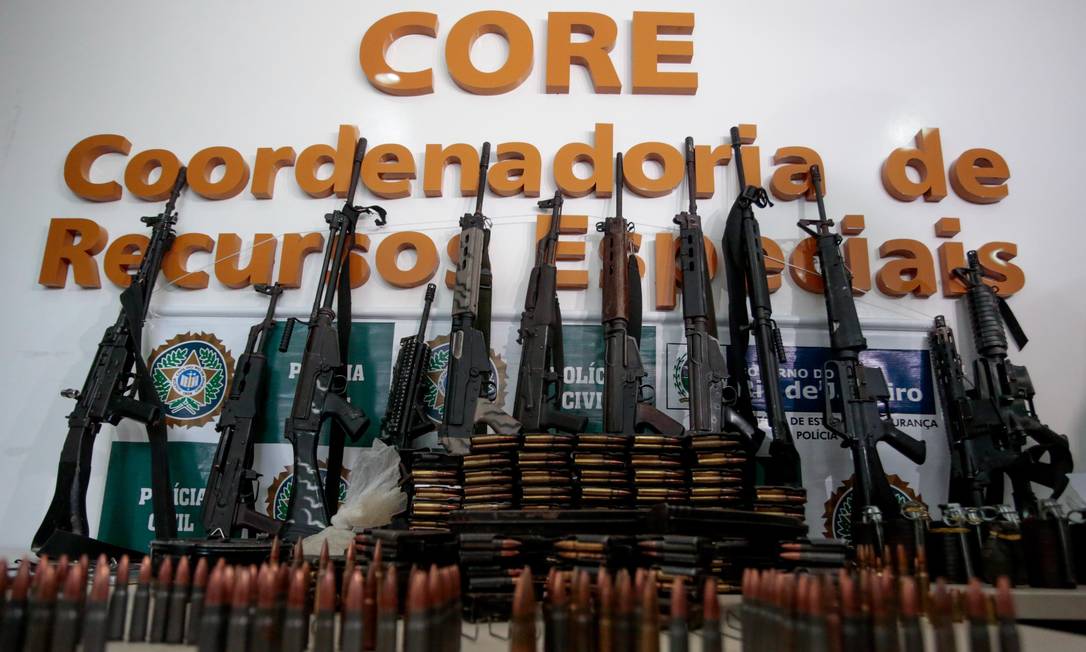 Armas circulam cada vez mais no estado Foto de 06/06/2016 Foto: Pedro Kirilos / Agência O Globo