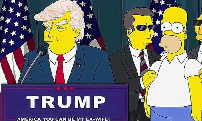 Trump nos Simpsons - Foto: Reprodução/Fox/Disney