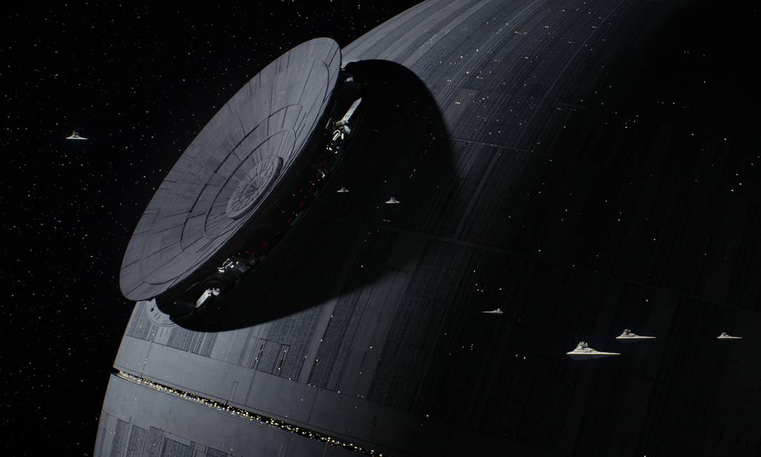 
Rebeldes tentam impedir a construção da Estrela da Morte em ‘Rogue one — Uma história Star Wars’
Foto:
/
Divulgação/Lucasfilm
