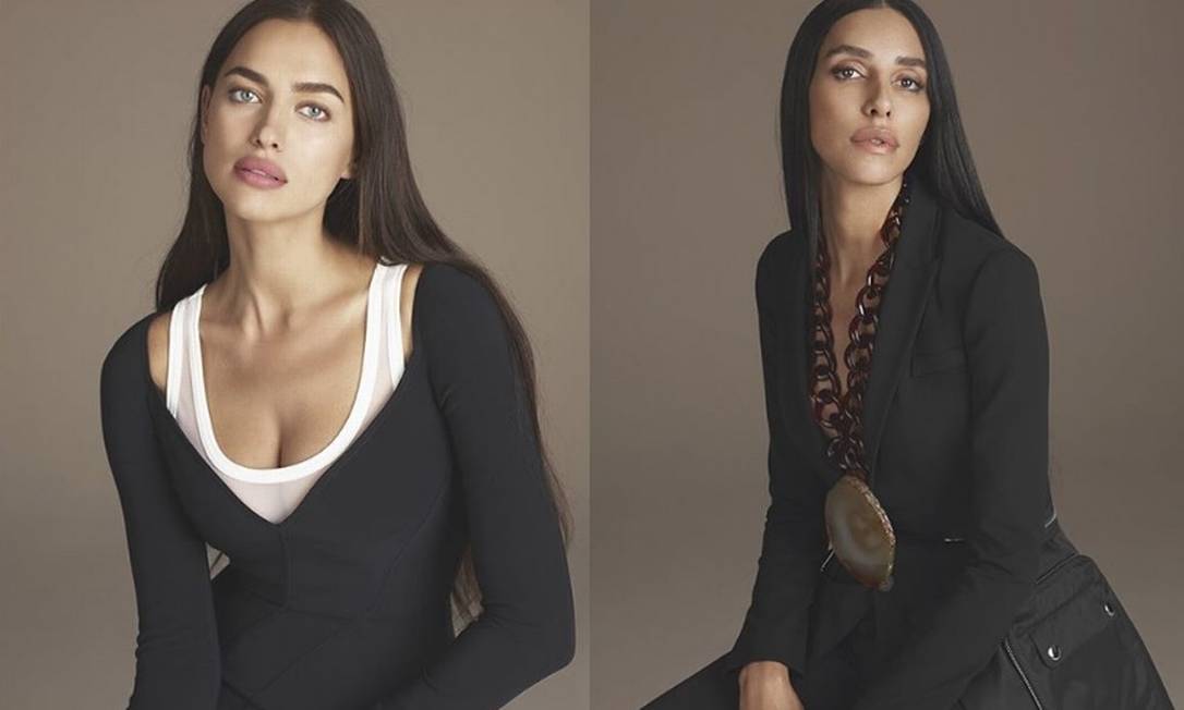 Irmãs? Lea T. e Irina Shayk posam idênticas para campanha - Jornal O Globo