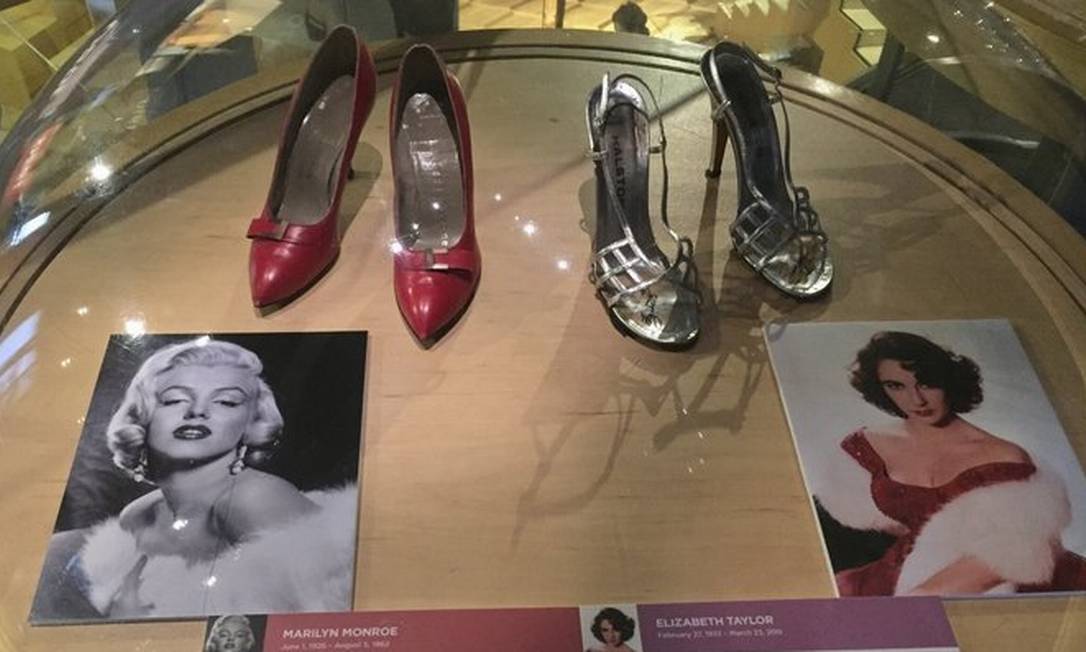 Marilyn Monroe and Elizabeth Taylor's shoes are among those on display at Bata Shoes, a shoe museum, one of Toronto's highlights Photo: Marta Beck / O Globo