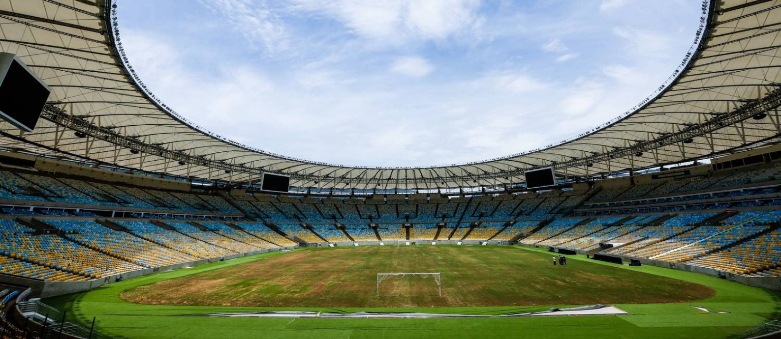 Maracanã. Estádio, que vive dias de abandono desde o fim da Paralimpíada, em setembro de 2016. Foto: Parceiro / Marcelo D. Sants/FramePhoto/2-2-2017