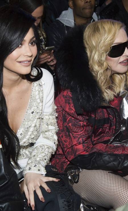 Madonna, Kylie At Philipp Plein Runway Show