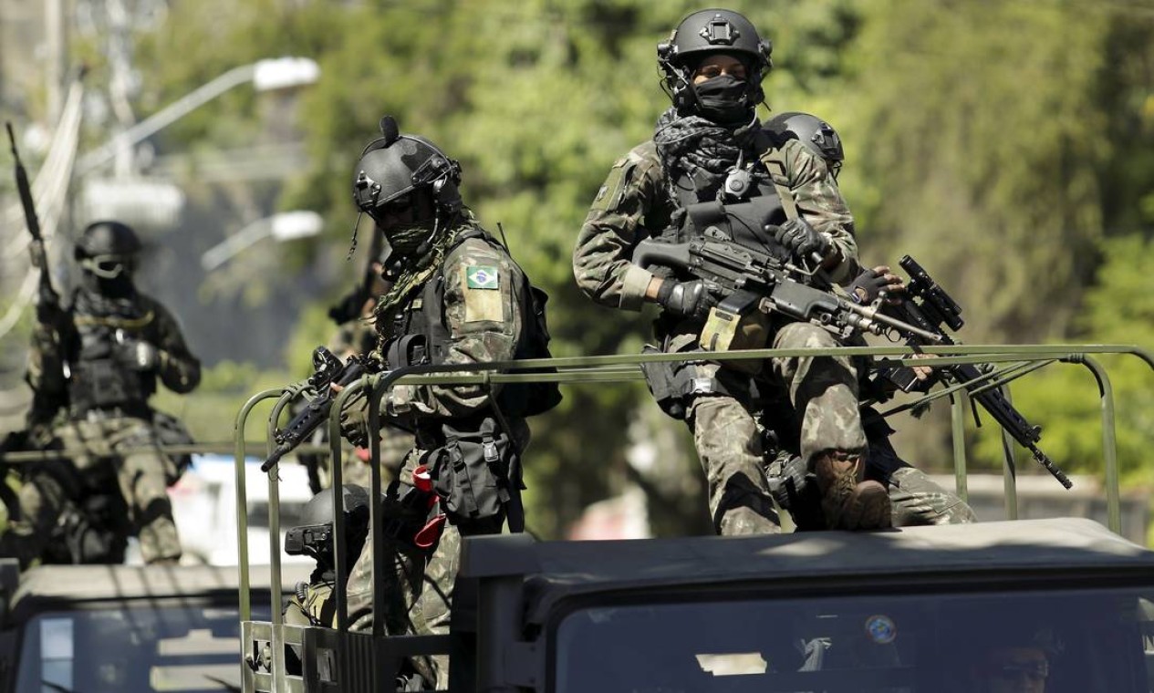 Forces Rio Grande Ação das Forças Armadas no Rio - Jornal O Globo