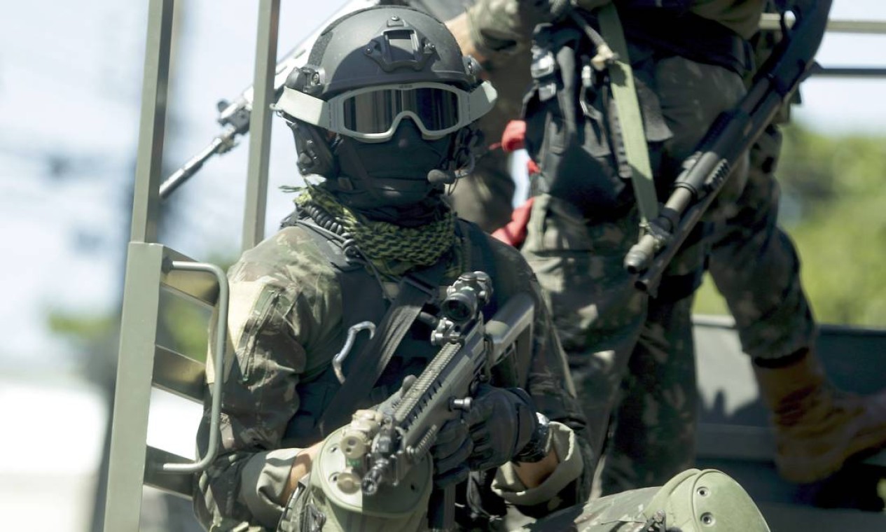 Forces Rio Grande Ação das Forças Armadas no Rio - Jornal O Globo