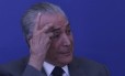 O presidente Michel Temer Foto: Ailton Freitas