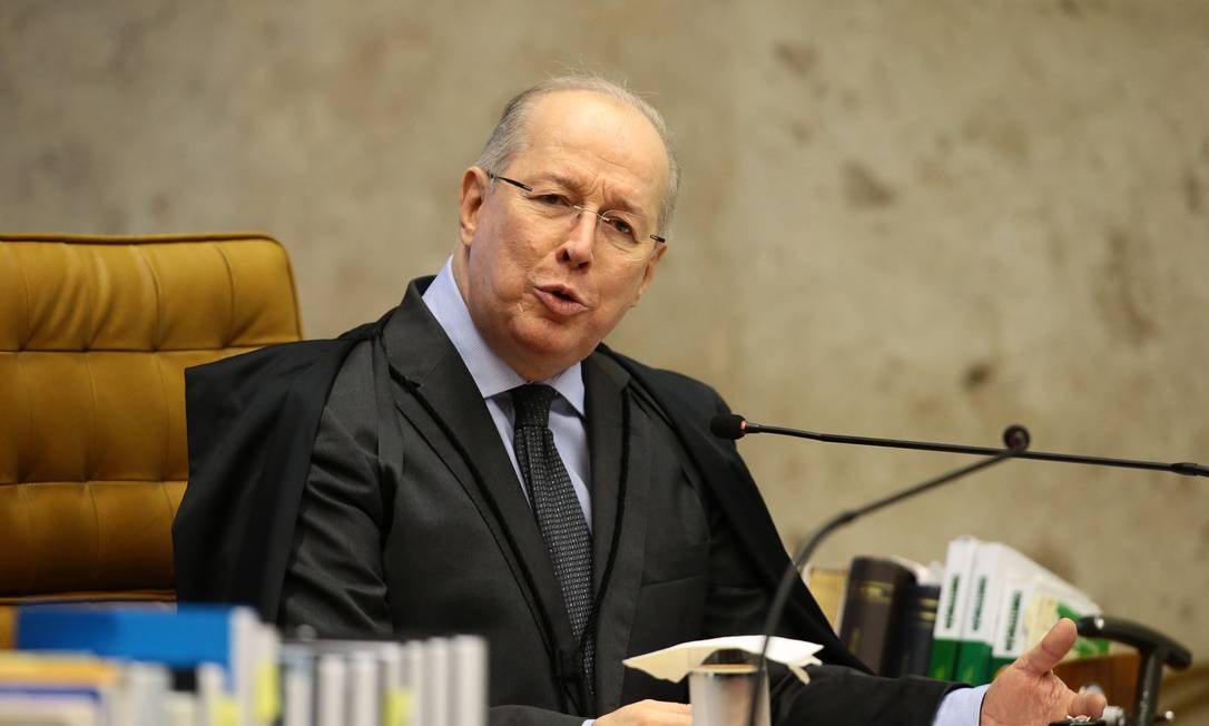 O ministro Celso de Mello, do Supremo Tribunal Federal Foto: Jorge William / Agência O Globo