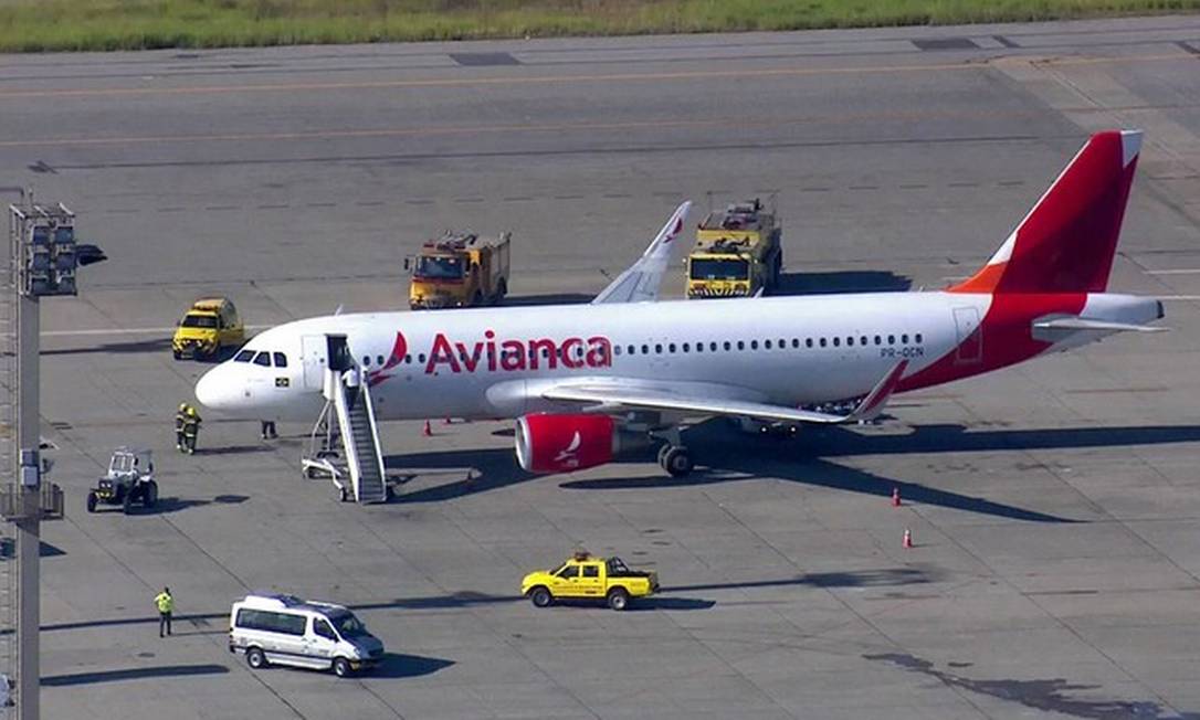 Avião faz pouso de emergência em Guarulhos logo após ... - O Globo - Jornal O Globo