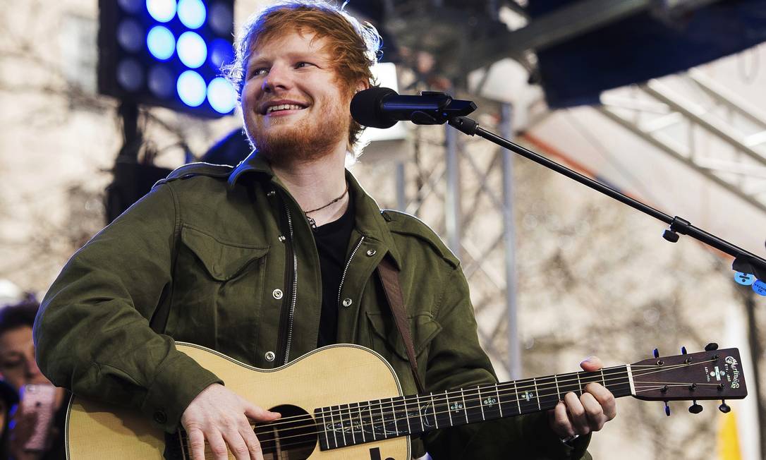 Ingressos para show de Ed Sheeran no Rio e em Curitiba estão esgotados