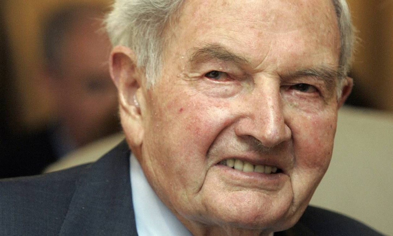 Bilionário americano David Rockefeller morre aos 101 anos - Jornal O Globo