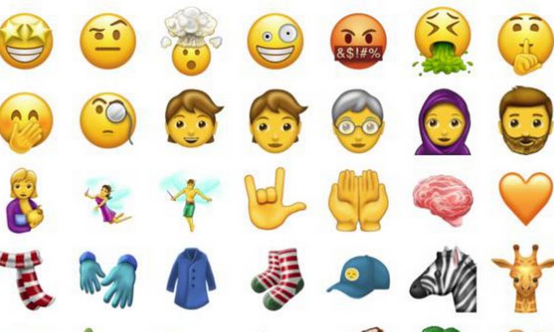 Site divulga 137 novos emojis que chegarão ao iPhone em junho - Jornal ...