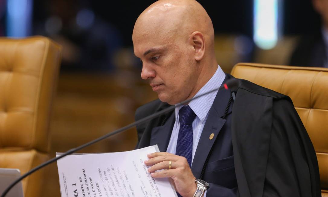 Moraes é homenageado pelos colegas no primeiro dia de trabalho no STF - Jornal O Globo