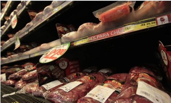Repercussão da Operação Carne Fraca em supermercados Foto: Arquivo