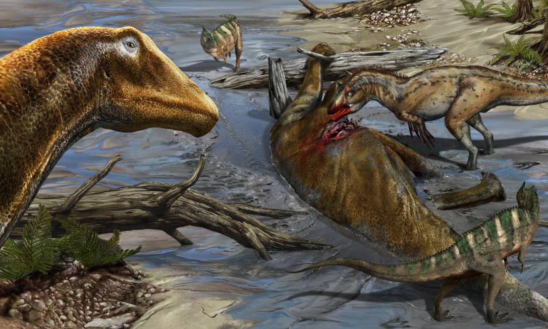 Espécie desconhecida de dinossauro gigante é descoberta na Austrália - SWI