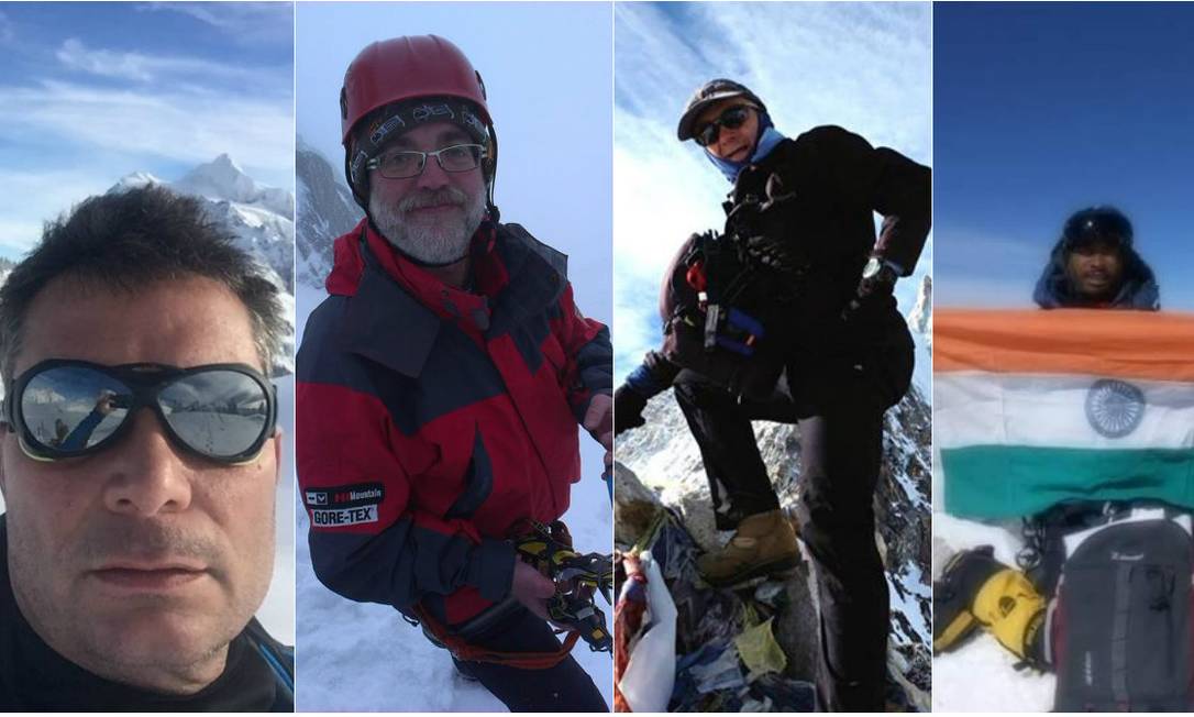Quatro alpinistas morrem no Monte Everest neste fim de semana Jornal