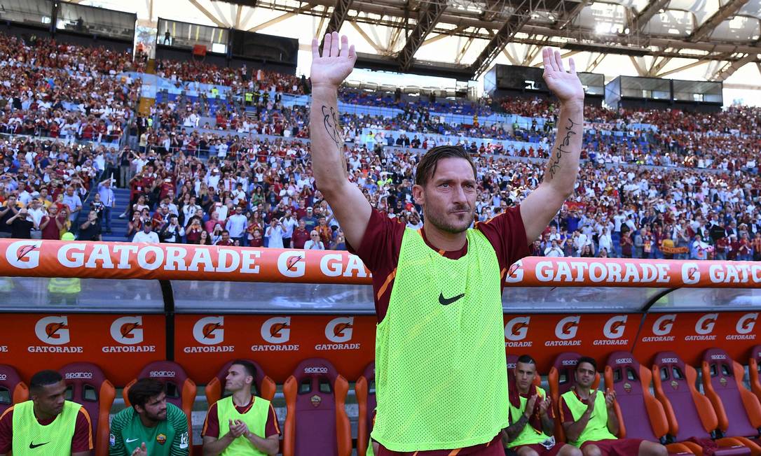 Ciao, Capitano: veja as melhores imagens da despedida de Totti na