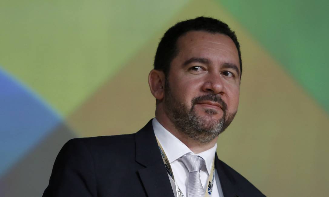 
Ministro do Planejamento Dyogo Oliveira, ao participar na terça-feira, no Fórum de Investimentos Brasil 2017. Foto: Edilson Dantas / Agência O Globo
Foto:
