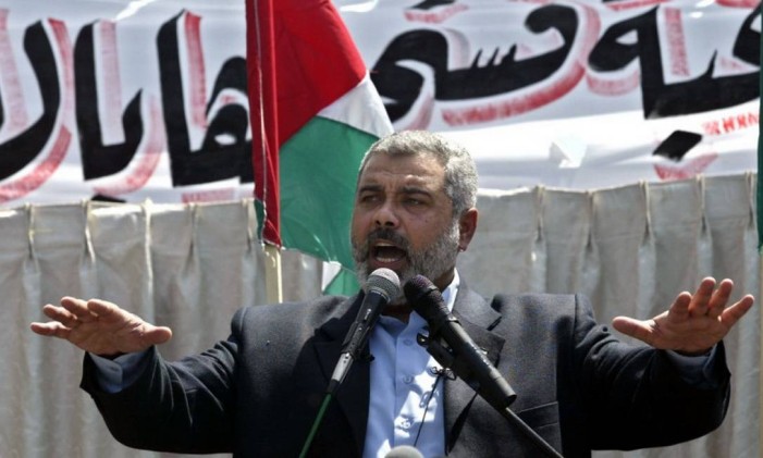 O líder do Hamas em Gaza, Ismail Haniyeh Foto: Mahmud Hams / AFP