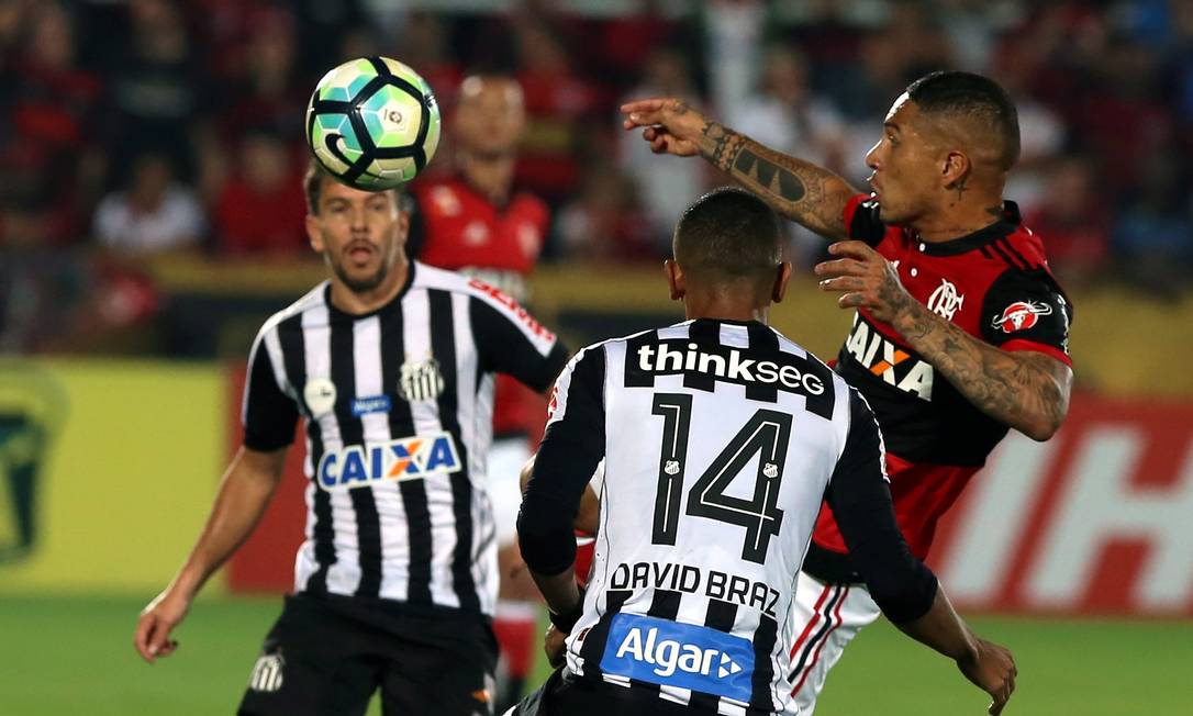 Em casa, Flamengo vence o Santos, pela Copa do Brasil - Jornal O Globo