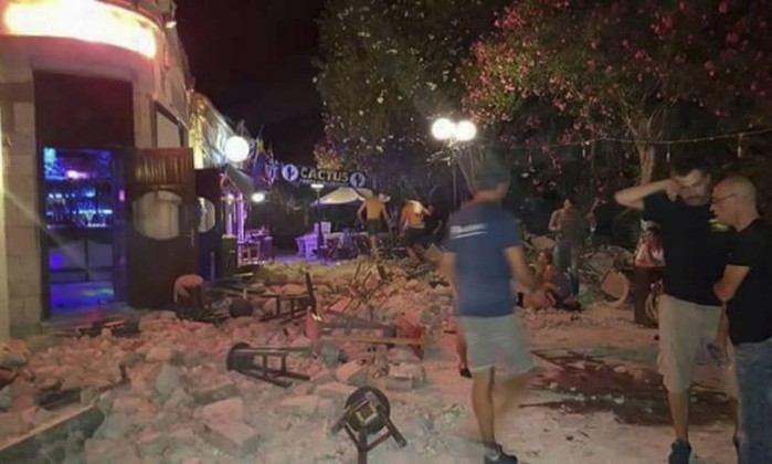 ANOMALIAS HAARP: Terremoto de 6,7 graus em Turquia e Grécia deixa dois mortos e 100 feridos