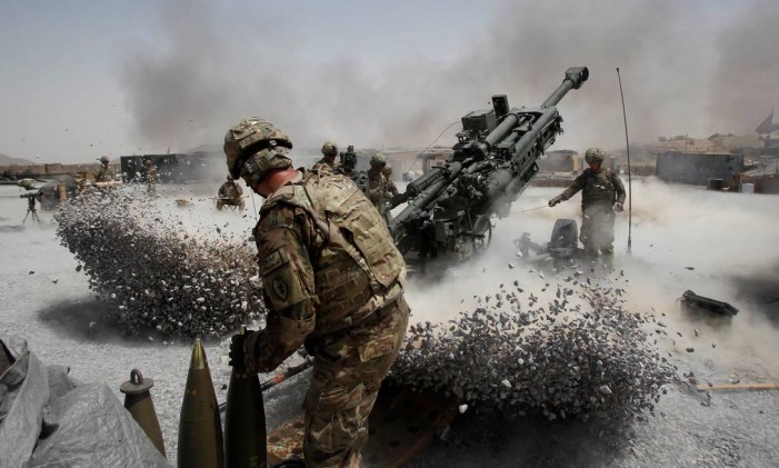 Soldados americanos na província de Kandahar, no Afeganistão Foto: Baz Ratner / Reuters/12-06-2012