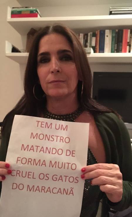 A atriz Malu Mader adere à campanha Foto: Divulgação