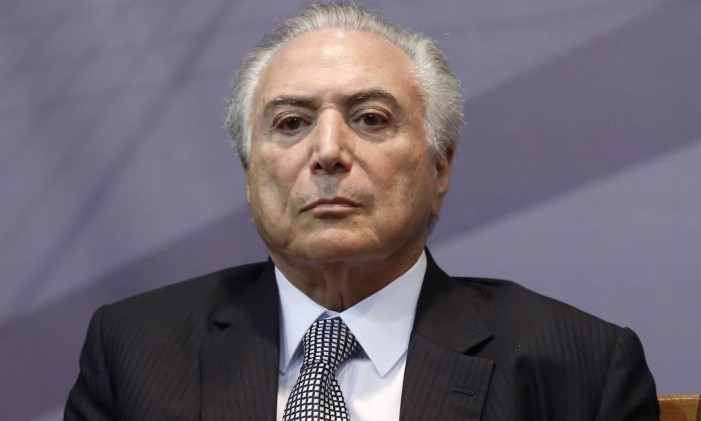 O presidente Michel Temer Foto: Edilson Dantas / Agência O Globo / 7-8-17