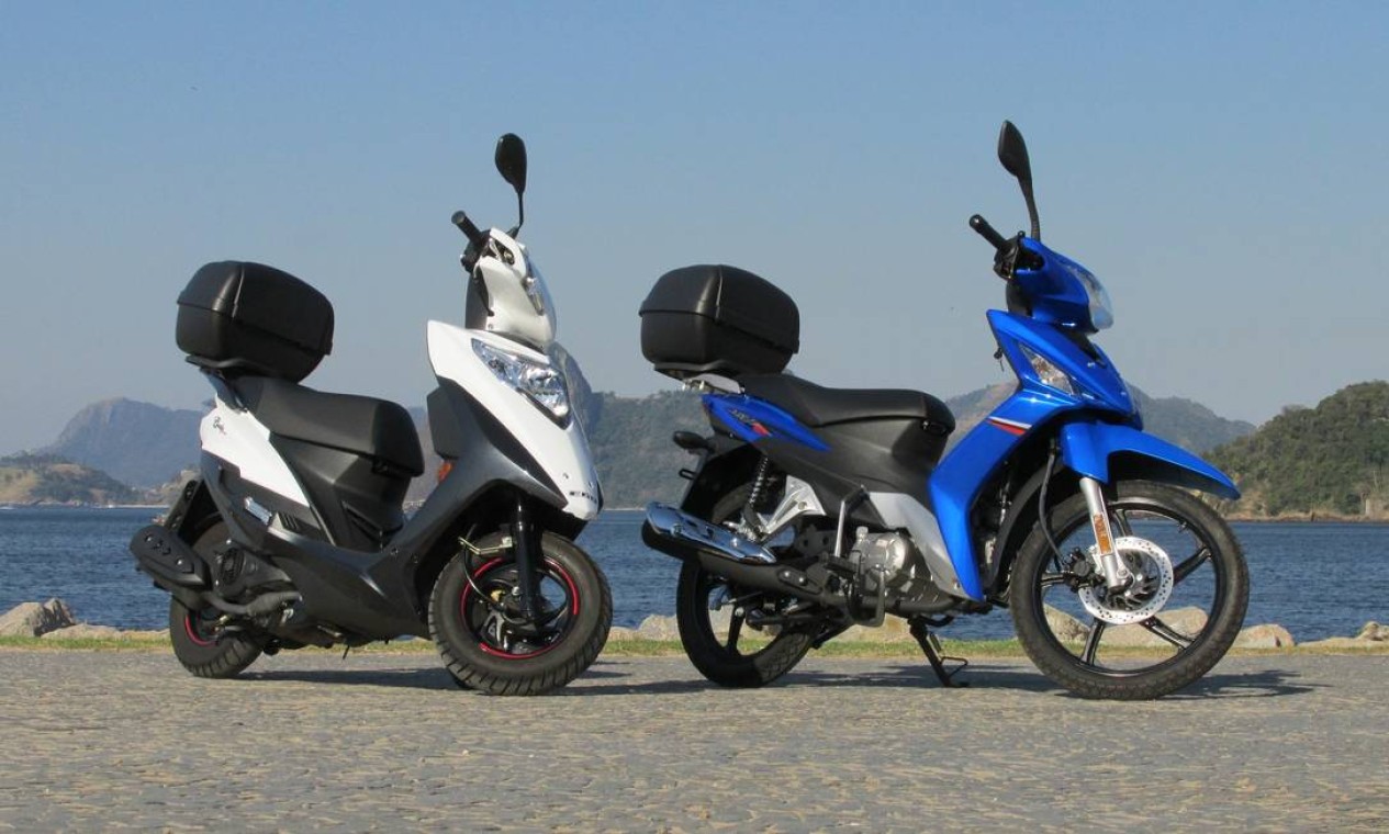 Testamos as Haojue Lindy 125 e Nex 110 - Jornal O Globo