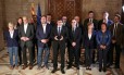 Membros do governo da Catalunha Foto: Jordi Bedmar Pascual / REUTERS